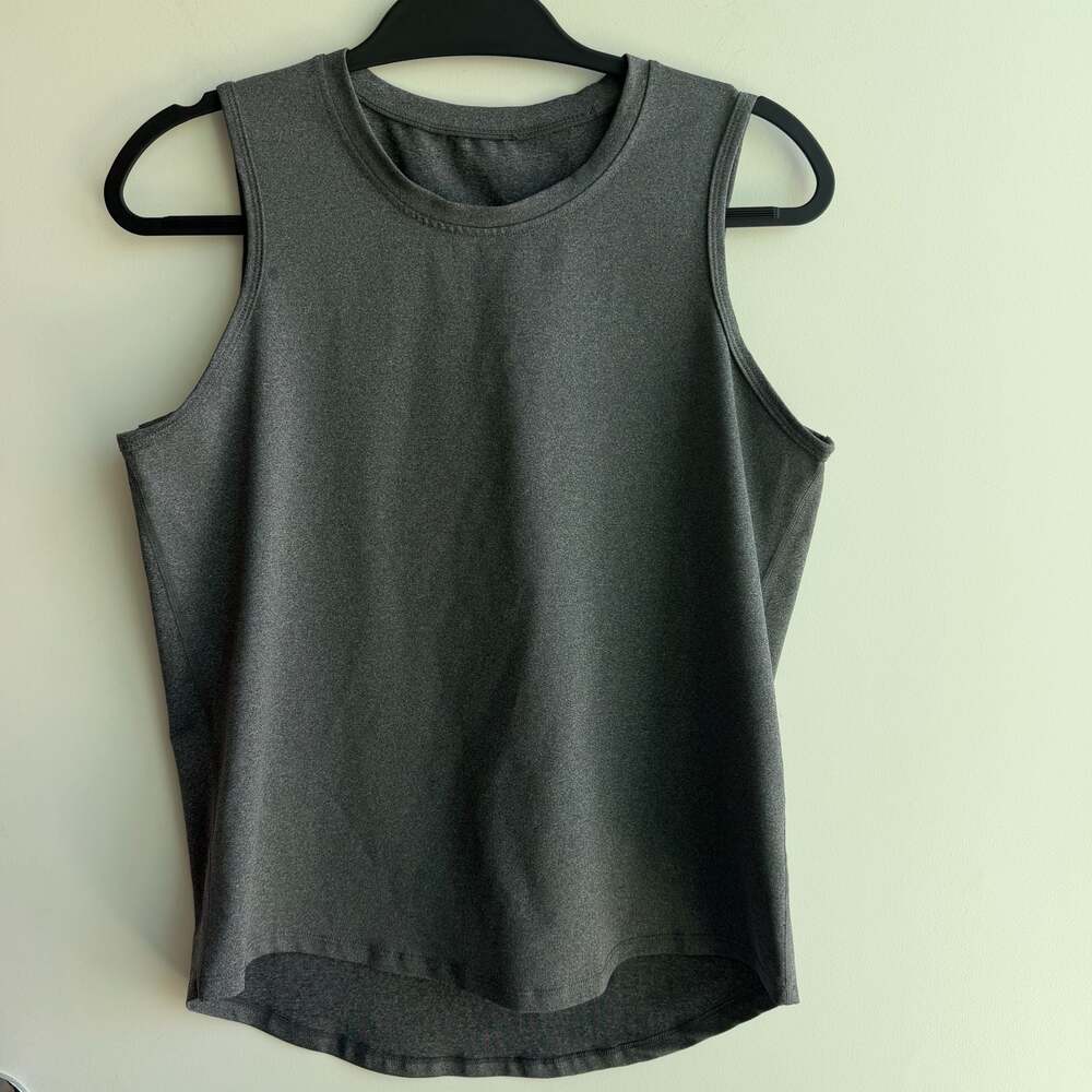 Unbranded Athletic Tank Top Gray Size M